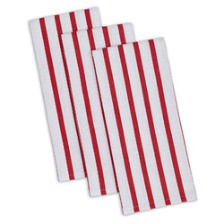 Red Stripe Dish Towel