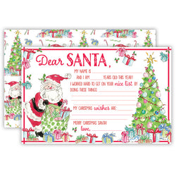 Letter to Santa - Santa with Presents