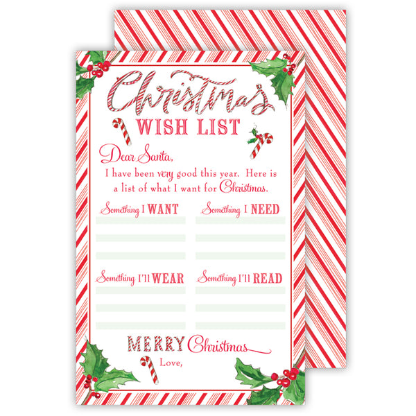 Letter to Santa - Christmas Wish List