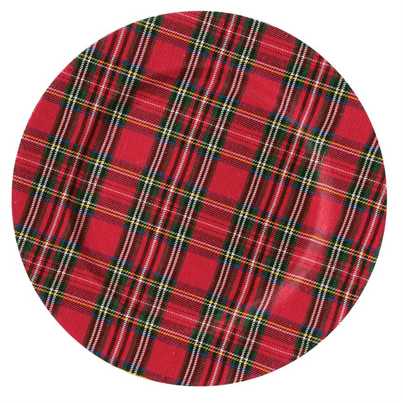 Tartan clearance plaid chargers