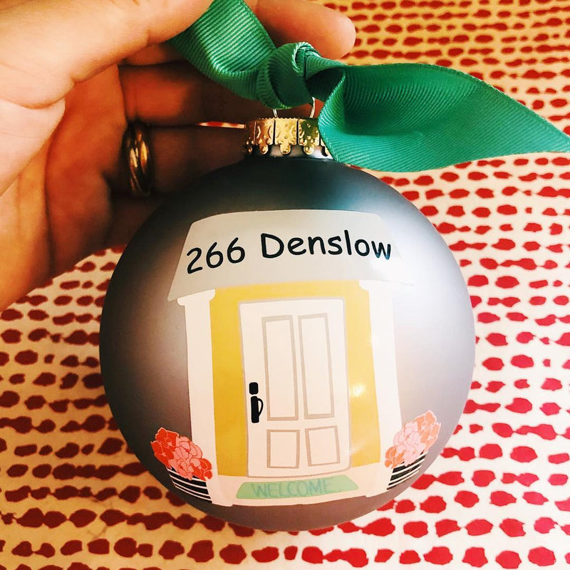 Home Sweet Home Ornament - Personalized