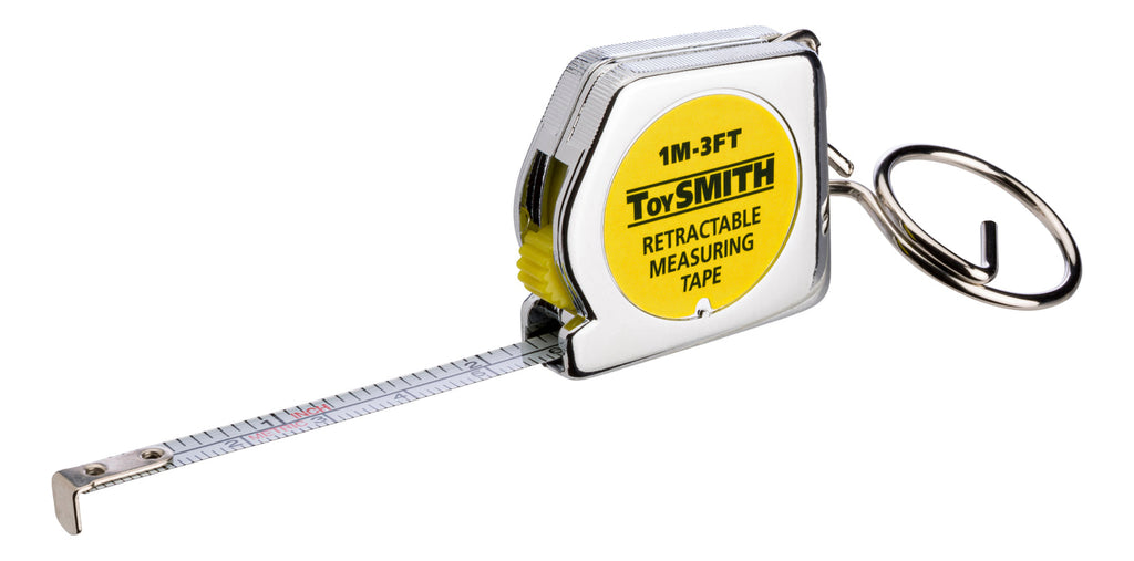Shop for and Buy 3 Foot Tape Measure Key Chain - Chromed Plastic