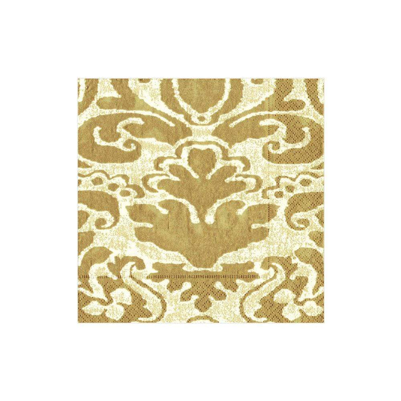 Caspari Ivory Palazzo Paper Cocktail Napkins
