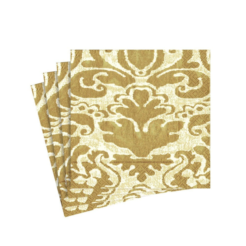 Caspari Ivory Palazzo Paper Cocktail Napkins