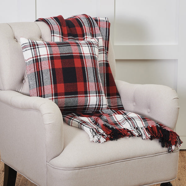 Fireside Plaid Throw Blanket - Tartan Throw