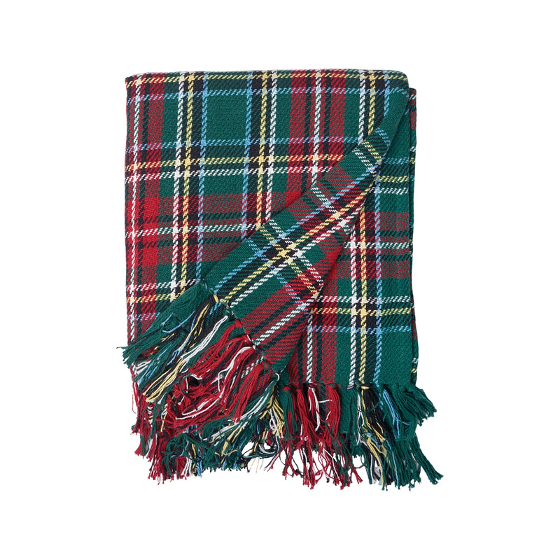 Weston Plaid Throw Blanket