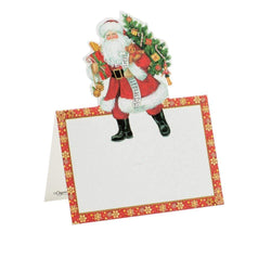 Caspari Santa Place Cards