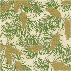 Caspari Natural Pine Branches Wrapping Paper