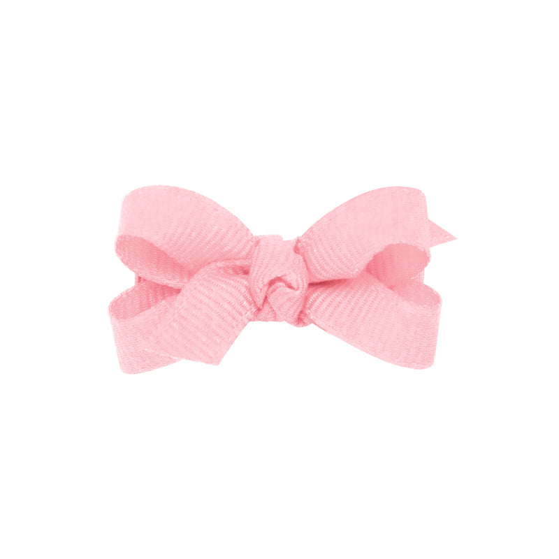 Mini Grosgrain Bow Light Pink