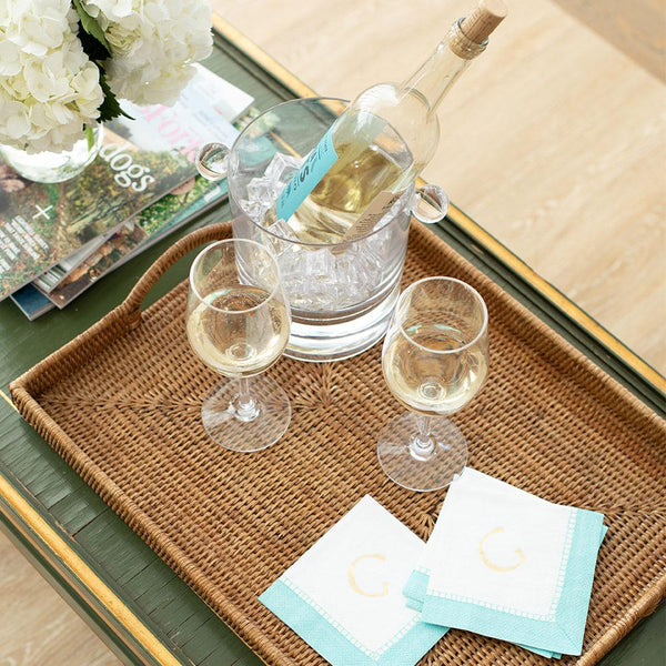 Rattan Rectangular Tray