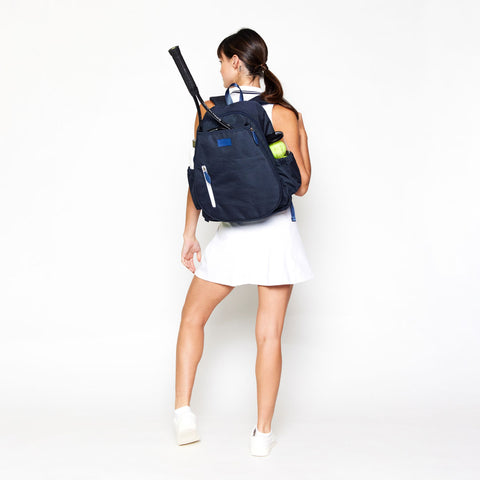 Game Time Tennis Backpack - Navy Adult Tennis Backpack