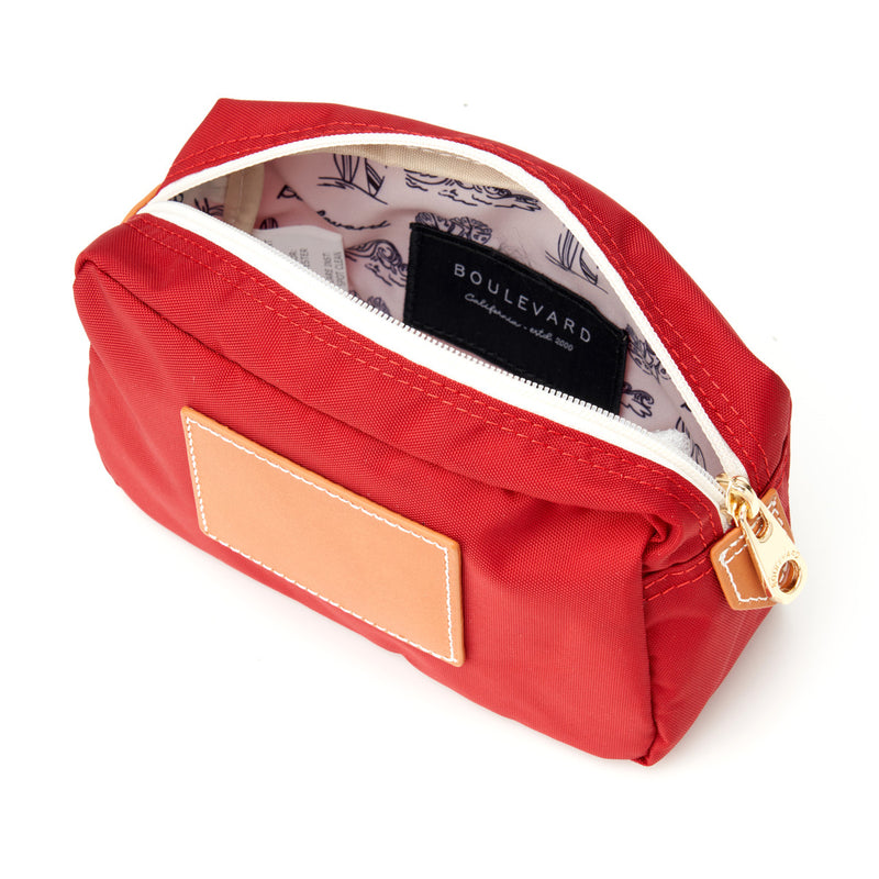 Boulevard Billie Small Utility Pouch - Red
