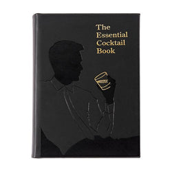 The Essential Cocktail Leather Bound Book