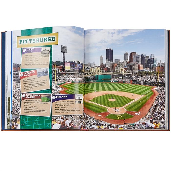 Ballparks Past & Present Book - Graphic Image