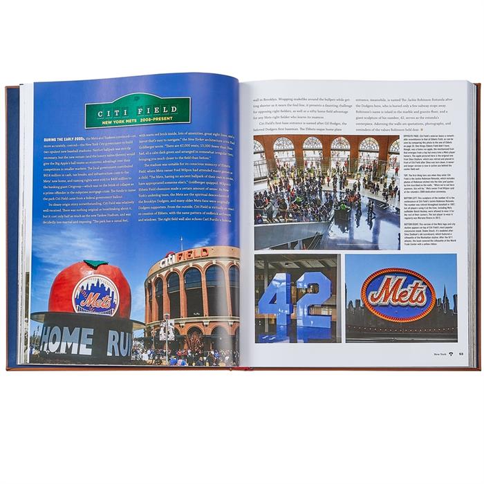 Ballparks Past & Present Book - Graphic Image