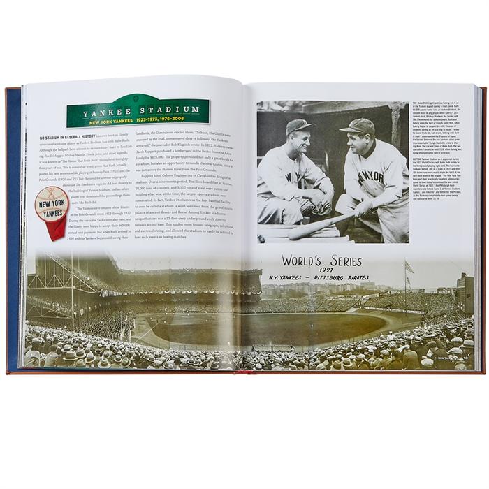 Ballparks Past & Present Book - Graphic Image