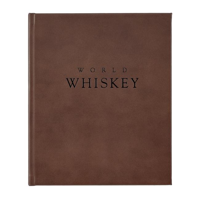 World Whiskey Leather Bound Book