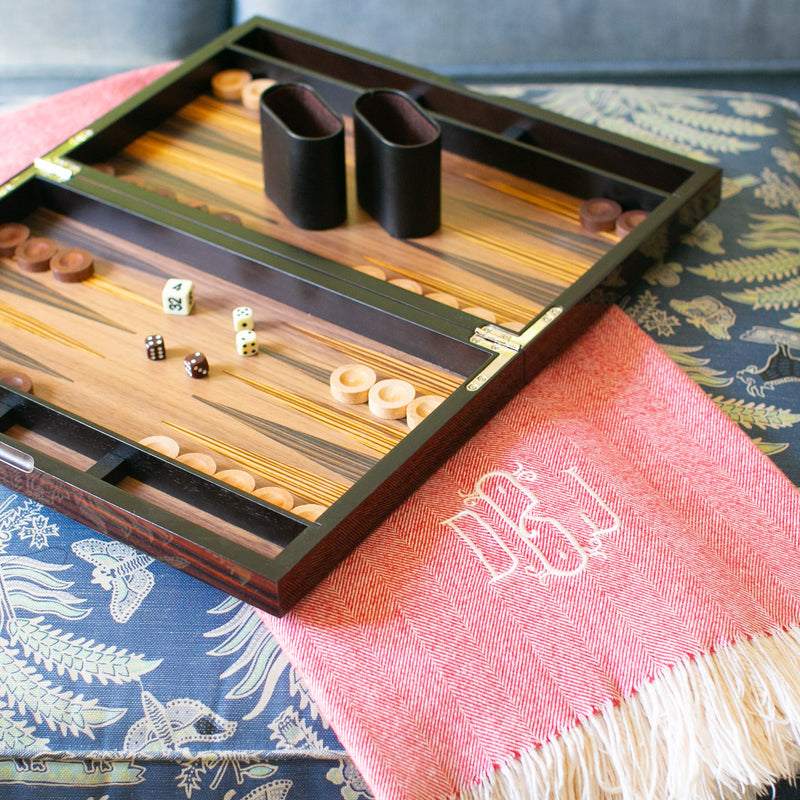 Ebony Wood Backgammon