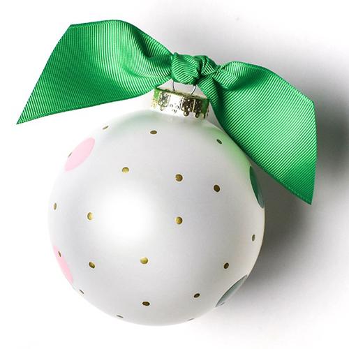 Personalized Best Grandparents Ever Glass Ornament