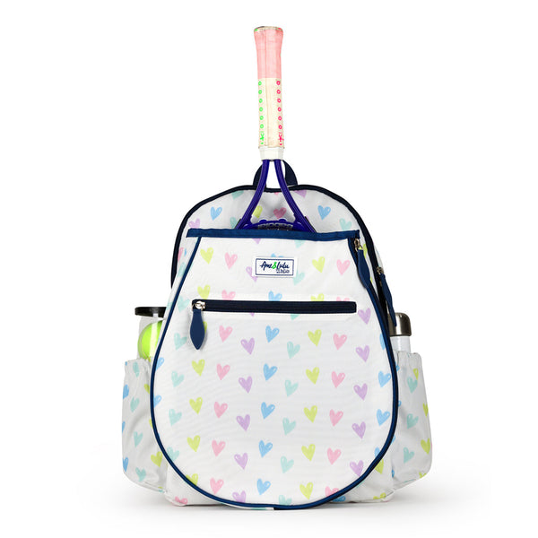 Kid's Backpack tennis Hearts Pastel
