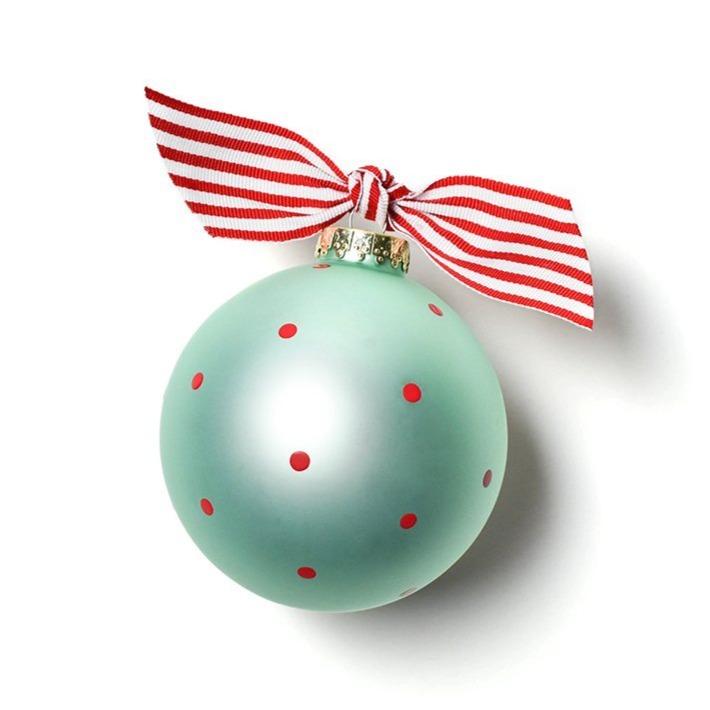 My First Christmas Hat Boy Ornament - Personalize