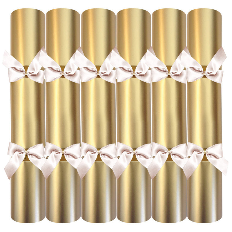 Caspari Solid Gold Celebration Crackers