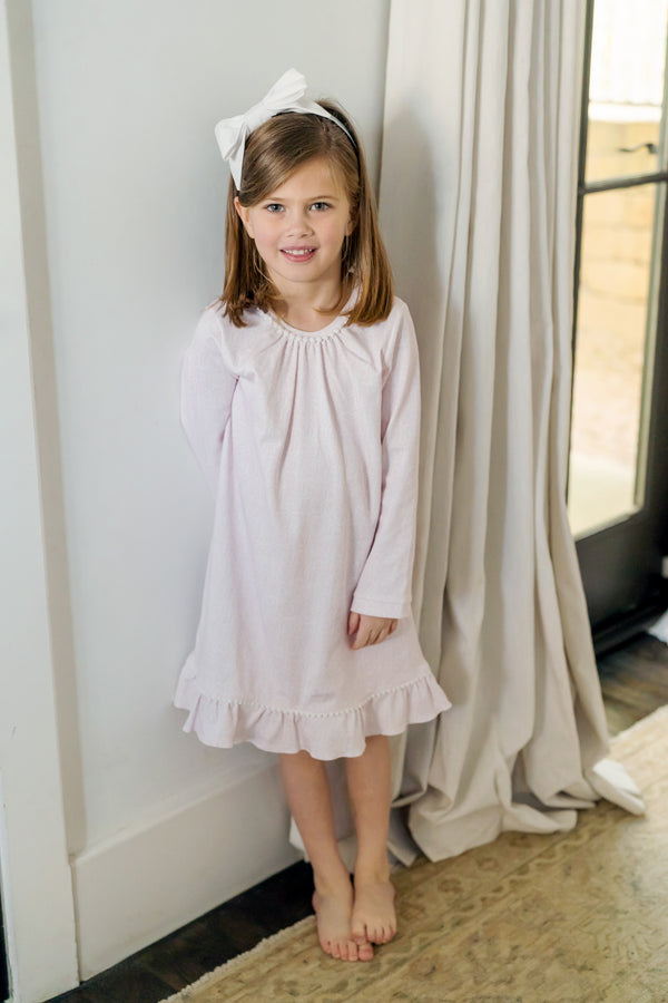 Lila Hayes Pink Tiny Vine Carlin Dress