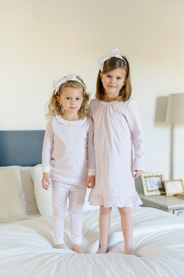 Lila Hayes Pink Tiny Vine Carlin Dress
