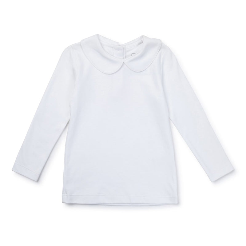 Lila Hayes White Long Sleeve Chandler Shirt