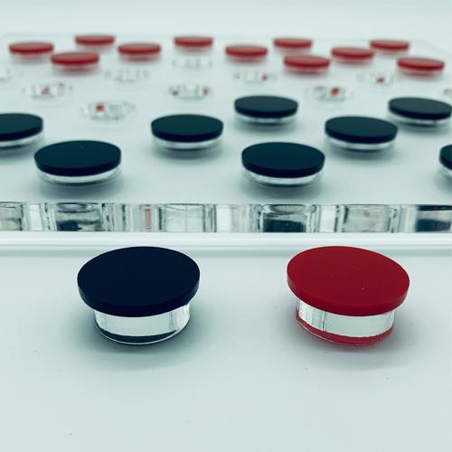 Game - checkers - blue and red