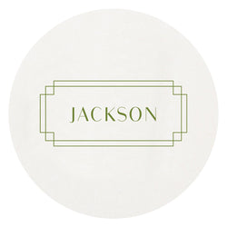 Personalized Disposable Letterpress Coasters