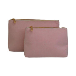 Luxe Linen Duo Set - Flamingo Pink