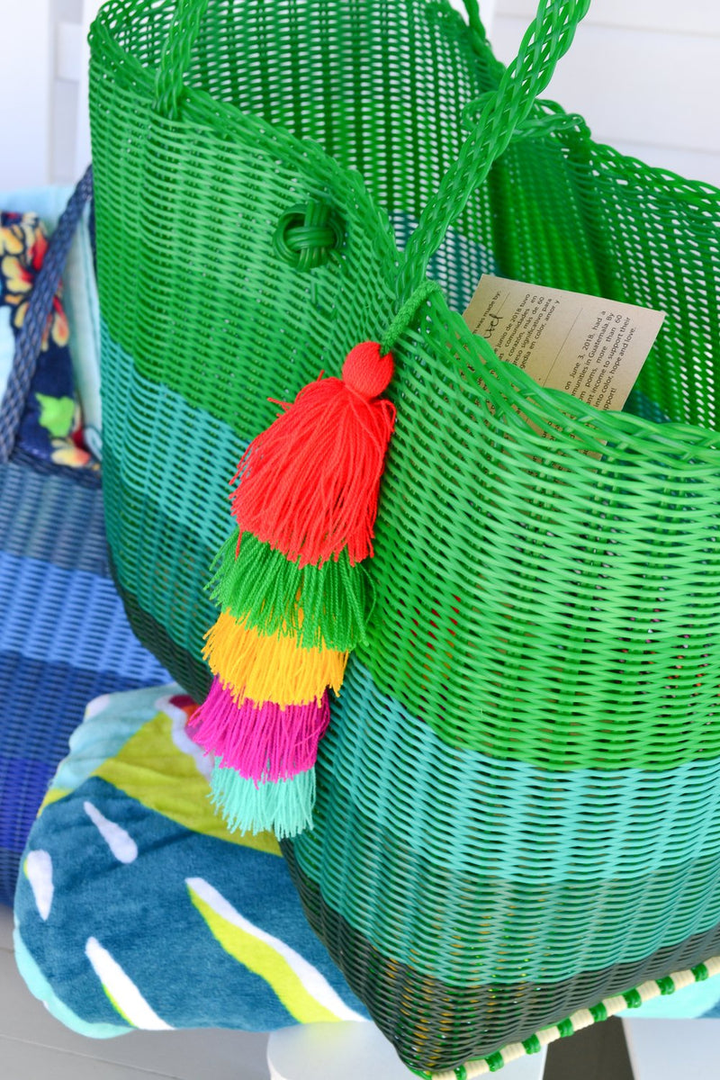 Ombre Greens Tote