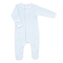 Blue Stripe Footie