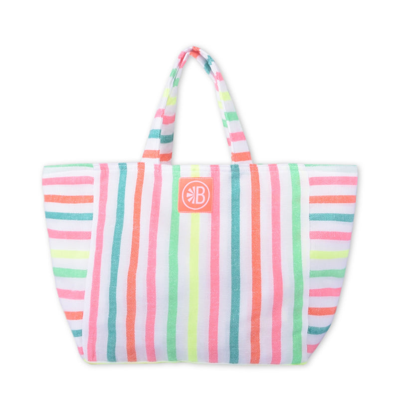 Children s Striped Beach Bag The Monogrammed Home