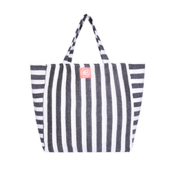 Las Bayadas El Ulises Stripe Beach Bag