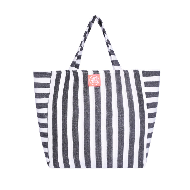 Las Bayadas El Ulises Stripe Beach Bag
