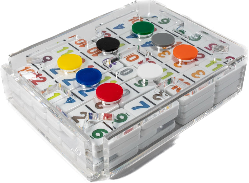 Mexican Train El Tren Luxe Dominoes