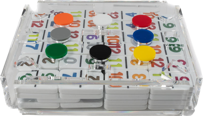 Mexican Train El Tren Luxe Dominoes