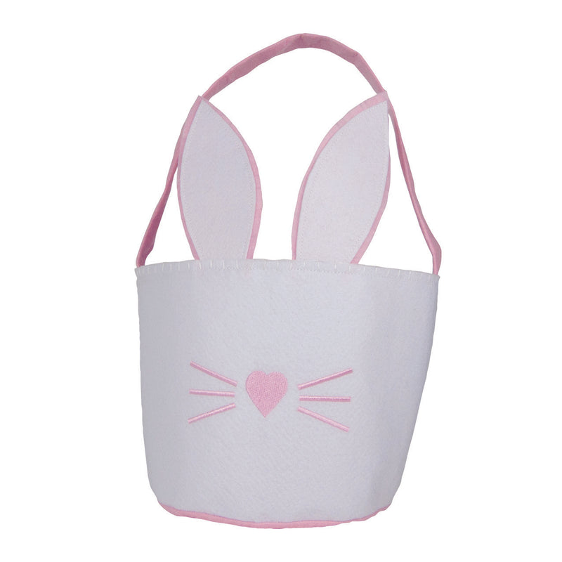 Easter Bunny Basket Pink Flopsy