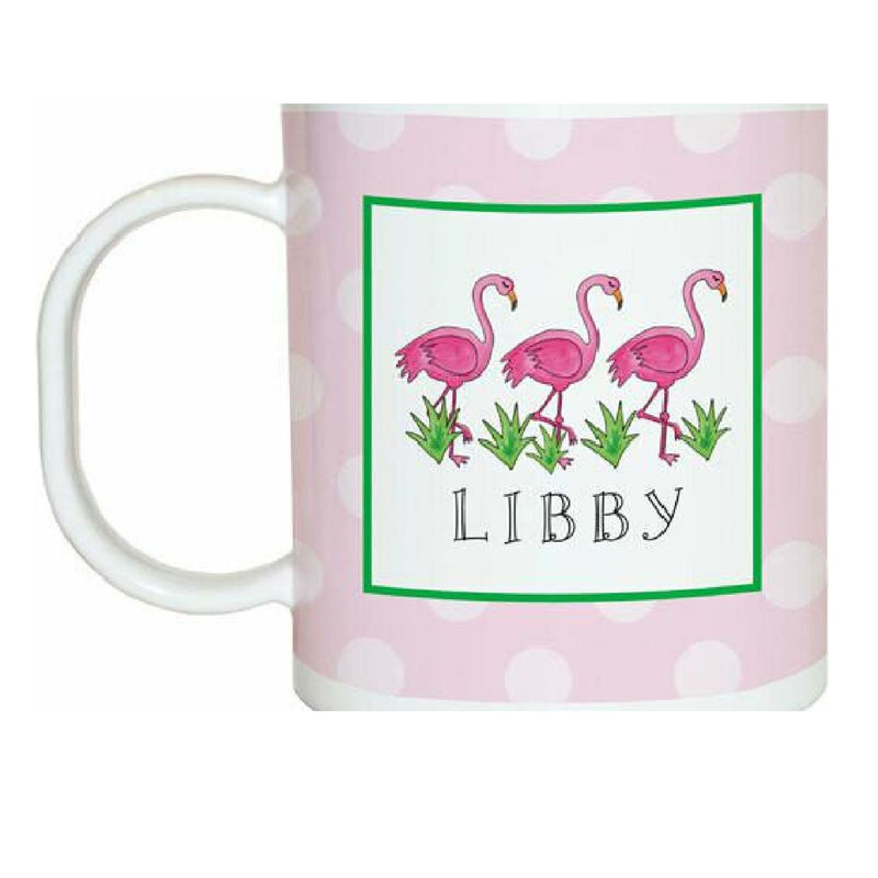 Flamingo Fun Tabletop - Mug - Personalized