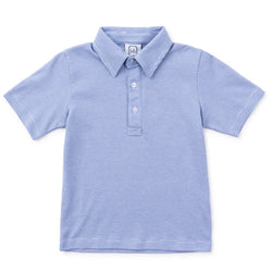 Blue Stripes Griffin Polo Shirt - Lila & Hayes