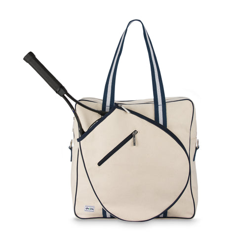 Hamptons Tennis Tote Bag - Blueberry Ame & Lulu