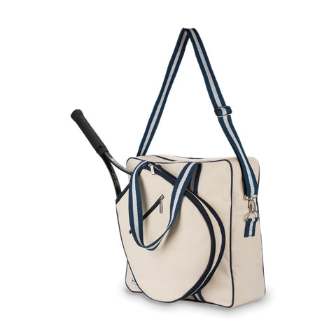 Hamptons Tennis Tote Bag - Blueberry Ame & Lulu