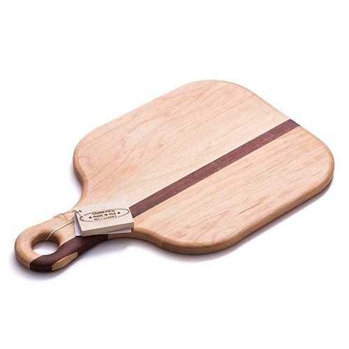 Large Wooden Cheese Board with Handle - Personalized