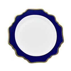 Cobalt Blue Bloom Dinnerware Collection - Dinner Plate