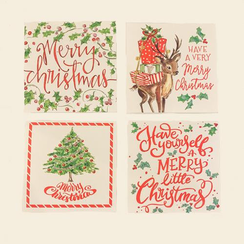 Christmas Gift Enclosure Cards - Merry Christmas