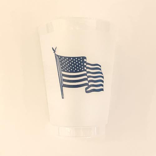 US Flag Grab & Go Cups