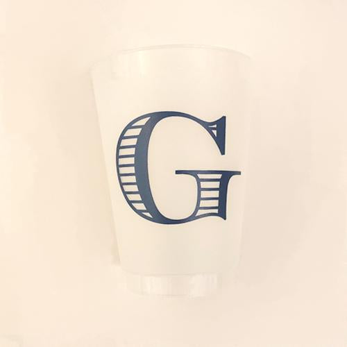 Single Initial Grab & Go Cups - G