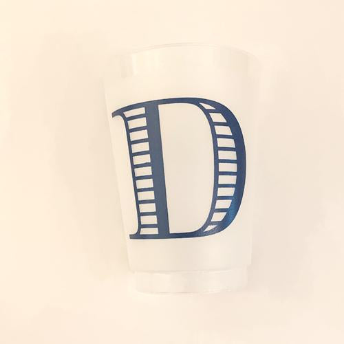 Single Initial Grab & Go Cups - D